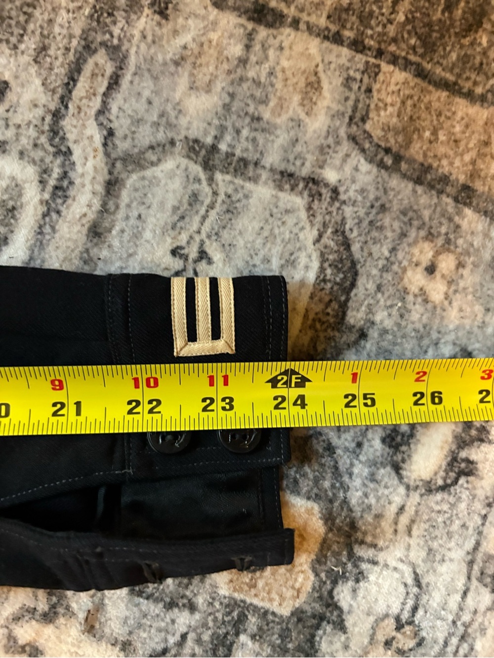 Vintage 1950s/1960s U.S. Navy sailor uniform shirt - wool, jacket, crackerjack - Picture 10 of 16